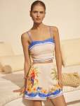 Astrid Cropped Top - 16 Antigua Co-ord