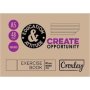 Croxley JD184 A5 Exercise Book - Unlined   48 Page    Pack Of 25   - Blank