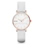 MINI White Leather Women's Watch - 8425402504819