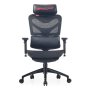 Airmesh 800 Ergonomic Gaming Chair Breathable Mesh Design Adjustable Sleek Black Finish