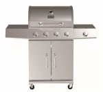 Alva – Kalahari 4 Burner Gas Bbq With Side Burner