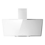 Elica 90CM Vertical Glass Cooker Hood- White