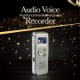 Multifunctional Rechargeable 8GB 650HR Digital Audio Voice Recorder MP3 Player