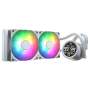 AeroCool Abyss 240MM L Digital Liquid Cooler - White