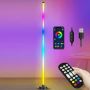 Smart Rgb Corner Floor Lamp With Music Sync