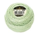 Dmc 116 8-369 Pearl Cotton Thread Balls Very Light Pistachio Green Size 8