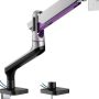 Linkqnet 17-32" Single Monitor Aluminium Spring-assisted Arm With USB Ports
