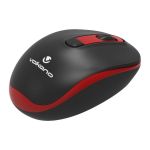 Volkano Jade Series Wireless Mouse - Black red