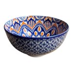 Valencia Medallion Ceramic Bowl 12W5HCM