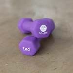 1KG Neoprene Dumbbell Set