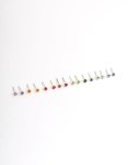 Goldair Gold Multi Diamante MINI Earrings 8-PACK