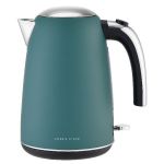Boden Stark 1.7L Matte Stainless-steel Kettle Green