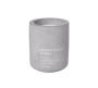 Scented Candle In Concrete Container Sandalwood And Myrrh Grey Fraga Large