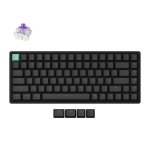 Keychron K2 He 75% Wireless Magnetic Switch Custom Standard Keyboard Gateron Double-rail Magnetic Nebubla Switch Black