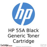 Hp 55A Black Compatible Toner Cartridge – Alternate Brand