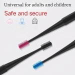 1 3 5 10PCS Silicone Ear Digging Spoon Ear Digging Tool Portable Ear Digging Spoon Spiral Massage Ear Spoon Double End Ear Diggi