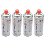 Zs - Pack Of 4 - Safy Gas - Butane Canisters 227G