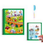 Reusable Water Coloring Books For Toddlers Paint With Water Books Mess-free Coloring Book Portable Educational Doodle Drawing To