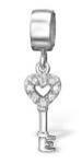 C439-C4748 - 925 Sterling Silver Key Dangle European Bead Charm