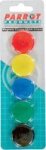 Parrot Pack of 5 Assorted Circle Magnets