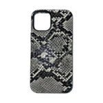 Cellphone Cover - Apple Iphone 13 MINI Python Light Grey