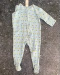 Cotton On Blue Floral Onesie 3 6M