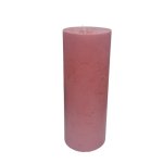 Candle Pillar Dusty Pink 70MMX180MM
