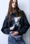 Motif-detail Sweatshirt - Dark Grey/the Beatles