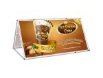 Ovation A-frame With Fabric Print 2M X 1M - One-size
