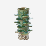 Ceramic Vase - Green Glaze