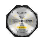 Tork Craft Saw Blade Tct 450X120T 30 25 4MM Contractor Wood