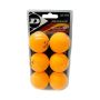 Dunlop Club Champ 6 Pack Orange Table Tennis Balls