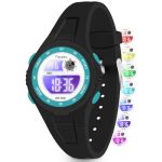 Facasu Kids Digital Watch For Boys Girls Colorful Light 50M Waterproof Outdoor Sports Watch For Toddler Children With Stopwatch