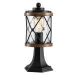 Tyler Glass And Metal Pillar Light