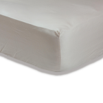 Sand 400 Thread Count Satin Fitted Sheet - King Standard Length