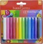 Faber-Castell Modelling Clay - 12 Colours 200G
