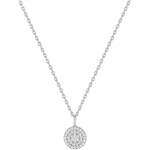 Glam Disc Pendant Necklace