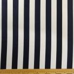 Printed Minimatt Navy/white Stripe 021
