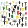 200PCS Car Fastener Kit - Durable Plastic Rivets & Clips For Body Door Trim Fenders & Bumpers