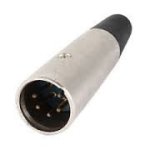 5 Pin Inline Xlr Cannon Male - 5 Pin Inline Xlr Male