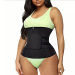 Women's Back Belt Abdominal Control Sweat Wicking Sauna Fitness Workout Waist Trainer Slimming Waist Trainer