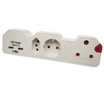 - Adaptor USB 2 X USB Socket Adaptor