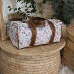 Travel Bag Hospital Bag Duffel Bag Flower Path To A Girl Room Floral