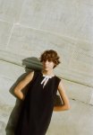 Bow-detail Dress - Black