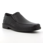 Hush Puppies Venture II Black W Crust Leather - SIZE-9