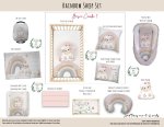 Cot Duvet Bedding Sheep Rainbow Sheep Set