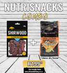 Shirwood Biltong And Mexicorn Nachos Combo - Plain Lean Cajun Bbq