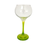 24 Piece 300ML Wine Colour Glass SGN714 - Green