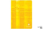 Clairefontaine Sey S Staplebound Notebook - Yellow French Ruled A5
