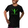 - Peace Among Worlds Glow In The Dark Rick And Morty T-Shirt